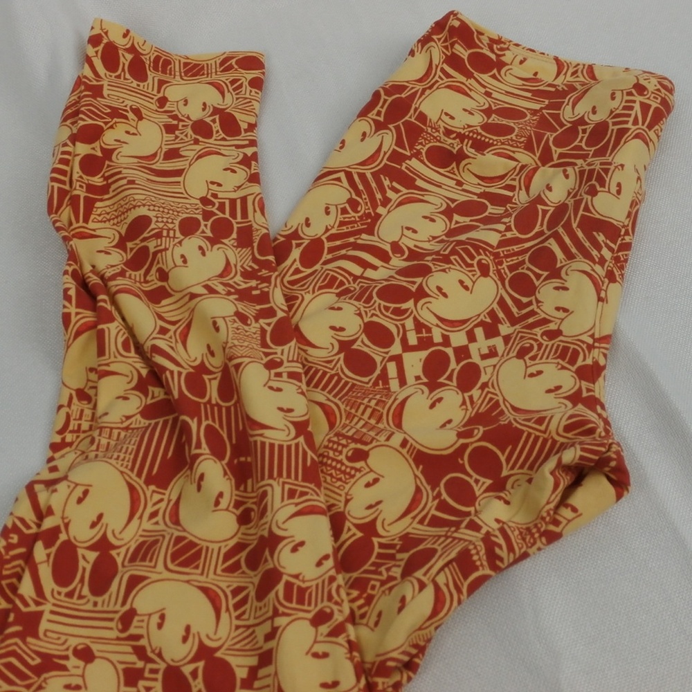 Disney Mickey Mouse LuLaRoe Leggings OS New
